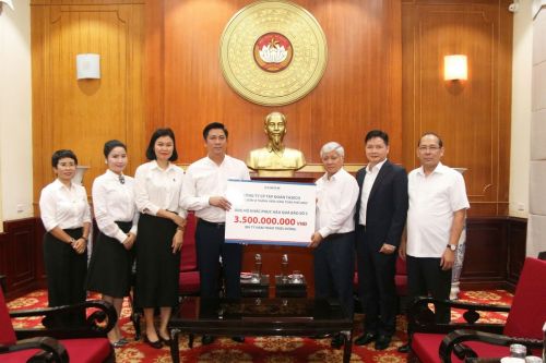 TASECO joins hands to support people affected by storm No. 3 in Yen Bai and Lao Cai provinces
