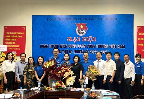 The 6th Congress of the Vietnam Industry and Trade Union Youth Union, term 2022-2027, was a great success.