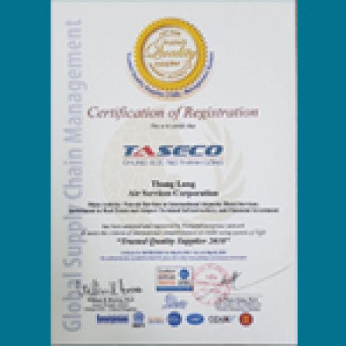 Taseco certified by TBI:2018