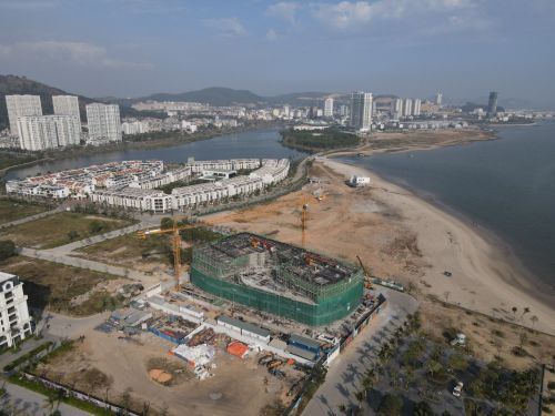 Update on the progress of À La Carte Ha Long project in the days leading up to the Lunar New Year 2021