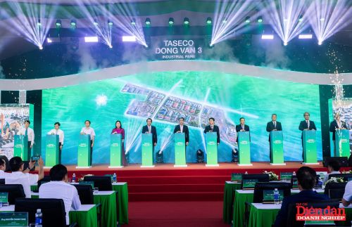 TASECO Land starts construction of industrial park worth over 2,300 billion VND in Ha Nam
