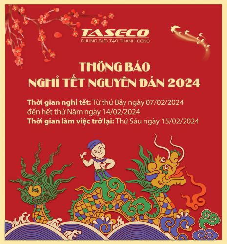 New Year greetings letter for the year of the Dragon 2024