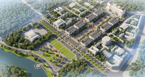 Successfully auctioned the new urban area project, central walking street with over 1,367 billion VND