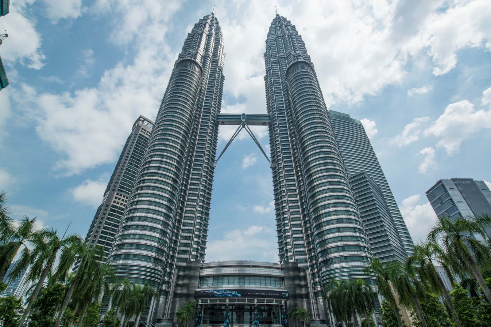 Petronas Twin Towers – one of the 10 tallest towers in the world