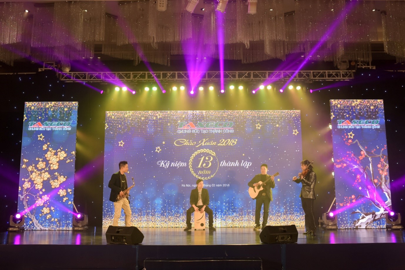 The show's quartet