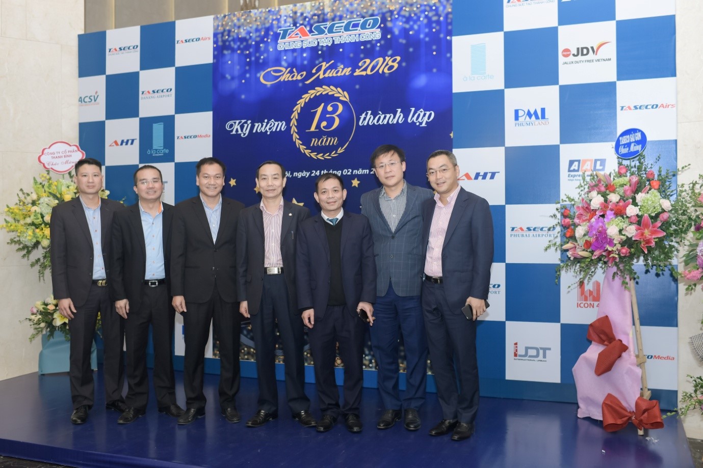 Many employees of TASECO Company and guests attended the program.