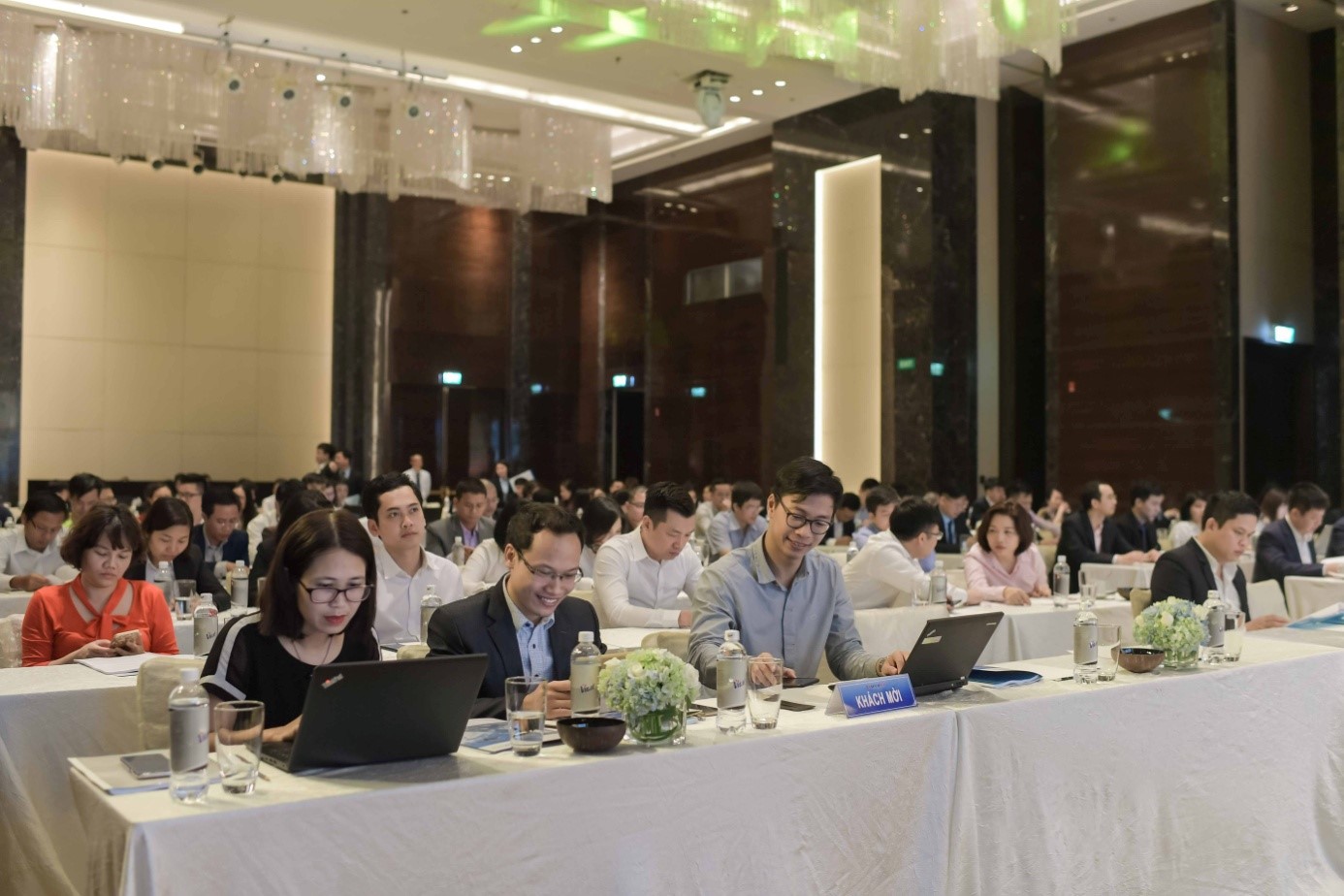 Shareholders attending the meeting