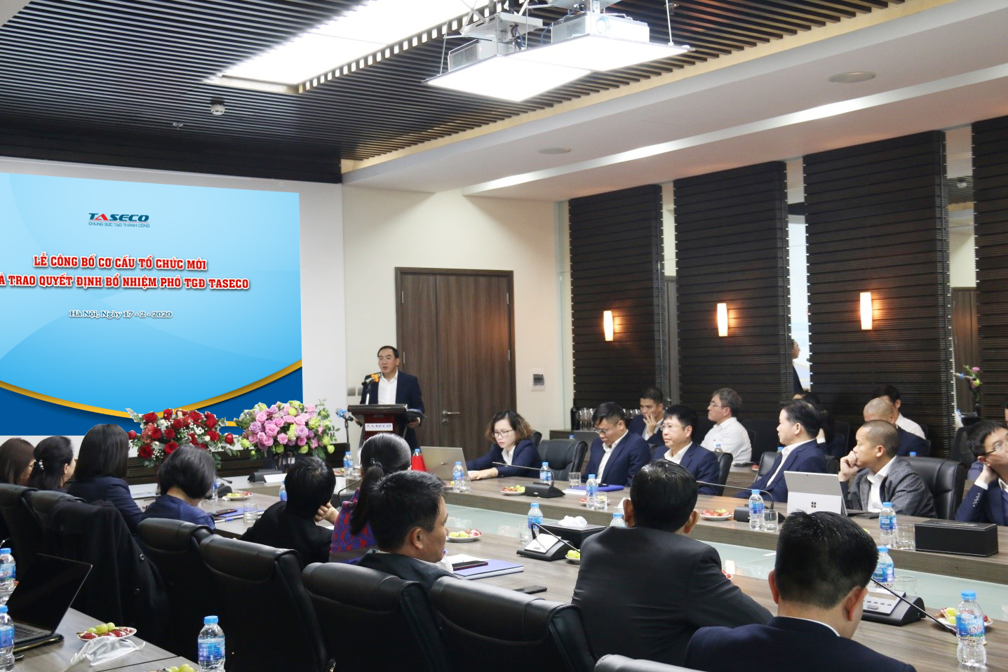 Overview of the Ceremony to announce the new organizational structure and appoint senior personnel of the Company