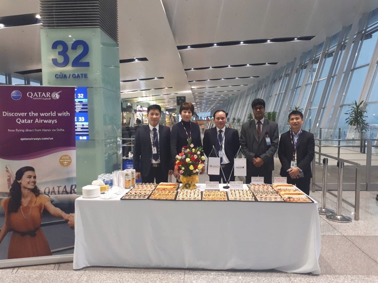 Welcome the first direct flight connecting Hanoi – Doha