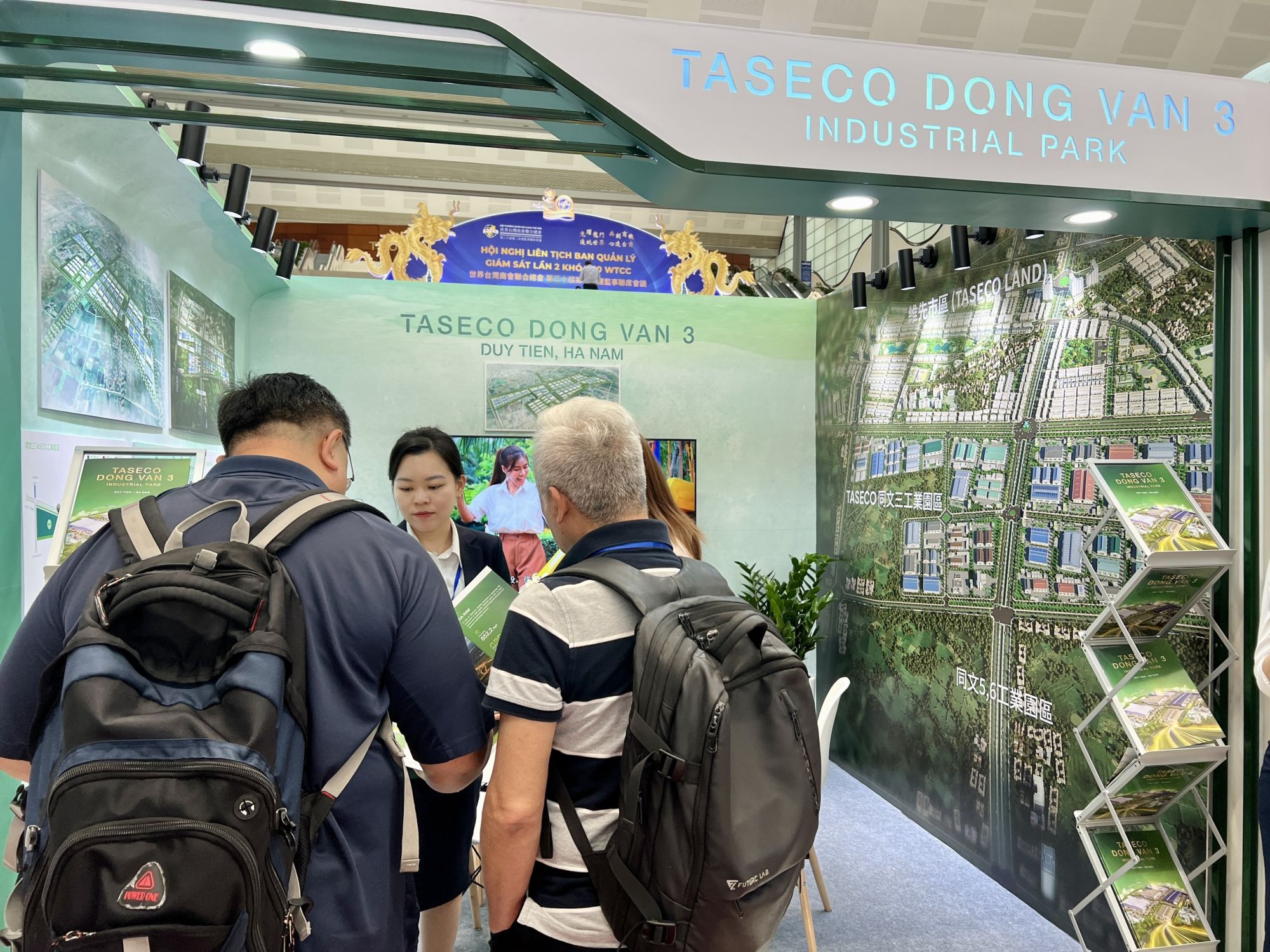 TASECO Dong Van 3 Industrial Park Project Participates in Vietnam - Taiwan Trade and Investment Promotion Exhibition 2024